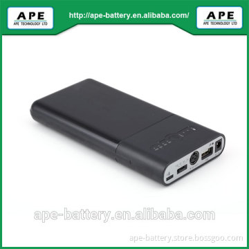 5V, 8.4V,12V,16V,19V universal external portable power bank